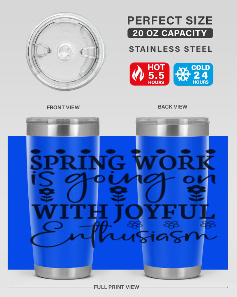 Spring work is going on 521#- spring- Tumbler