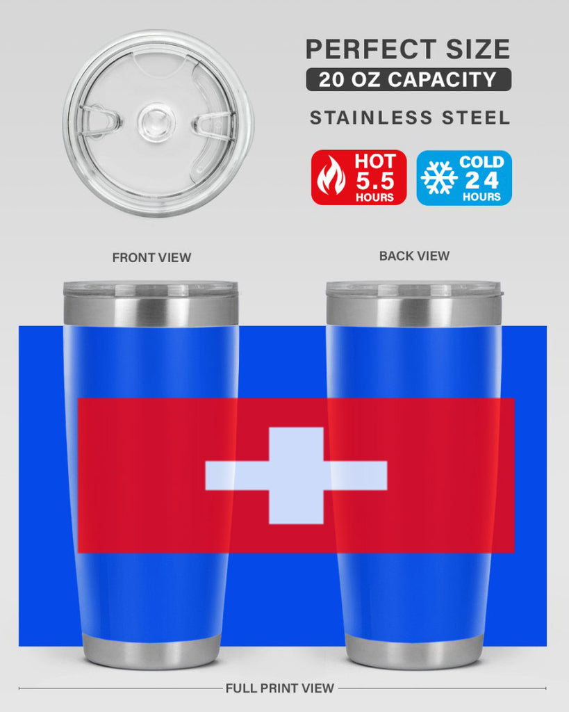 Switzerland 28#- world flags- Tumbler