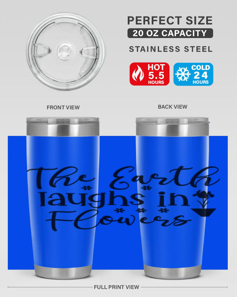 The Earth Laughs In Flowers 539#- spring- Tumbler
