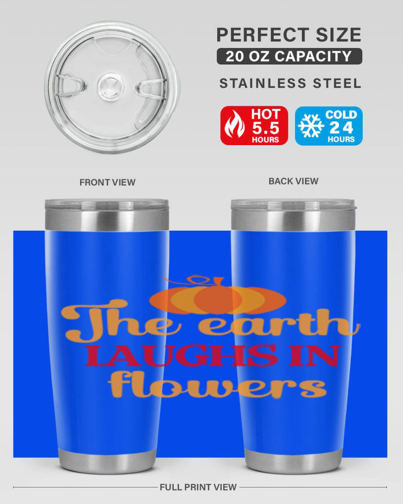 The earth laughs in flowers 538#- spring- Tumbler