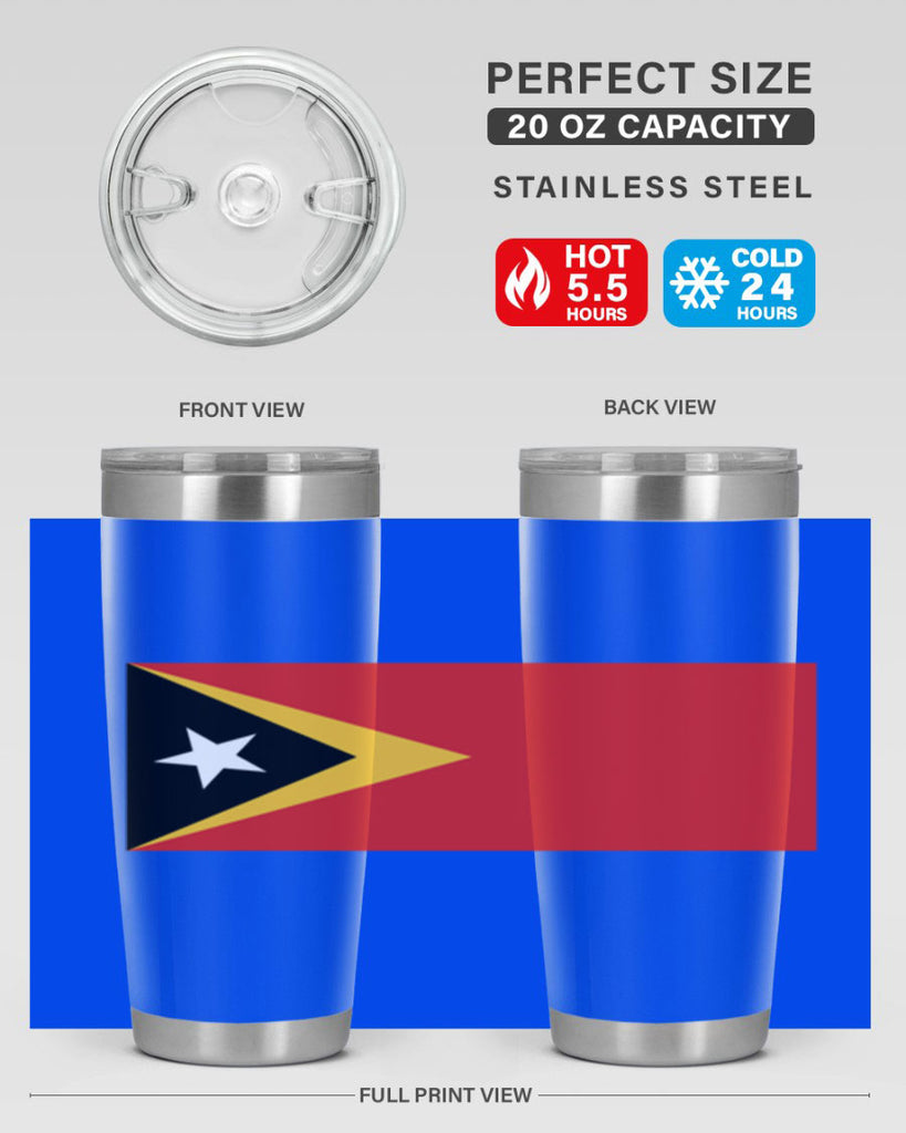 TimorLeste 22#- world flags- Tumbler