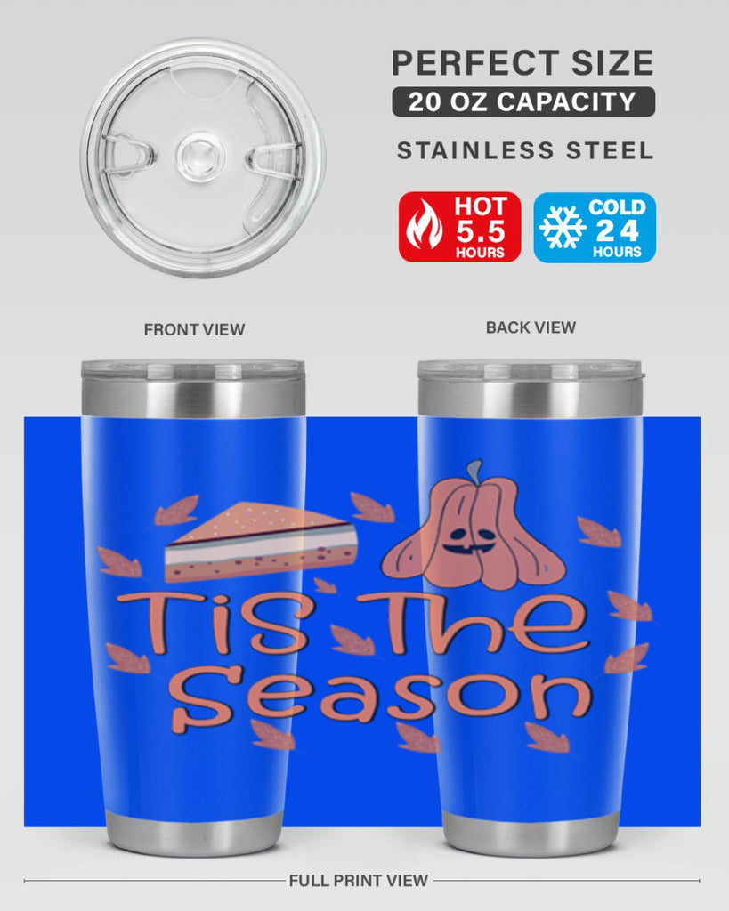 Tis The Season 618#- fall- Tumbler