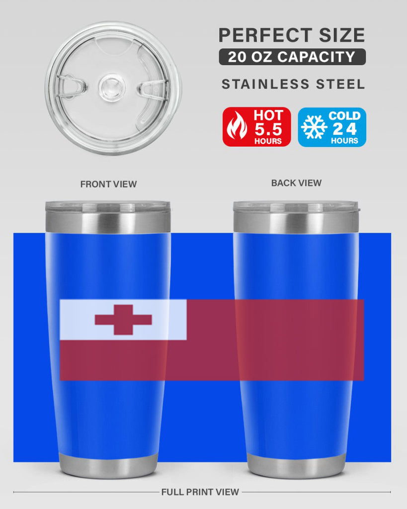 Tonga 20#- world flags- Tumbler