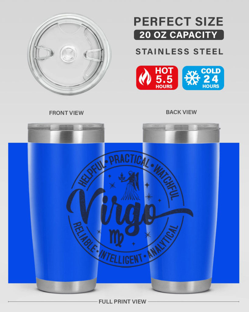Virgo 535#- zodiac- Tumbler