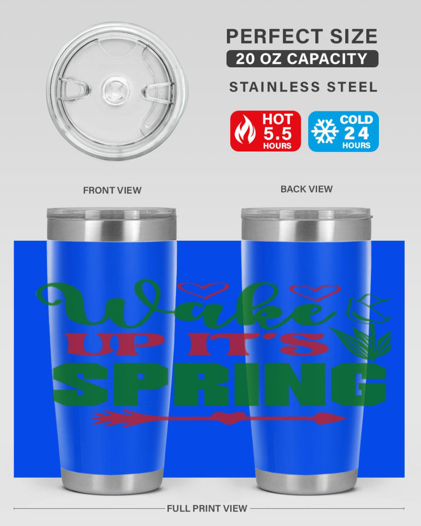 Wake Up Its Spring 562#- spring- Tumbler