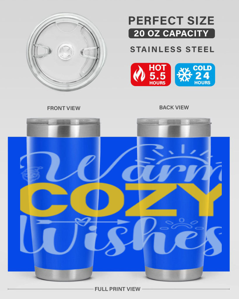 Warm cozy wishes447#- winter- Tumbler