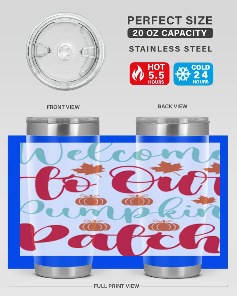WelcometoOurPumpkinPatch 643#- fall- Tumbler