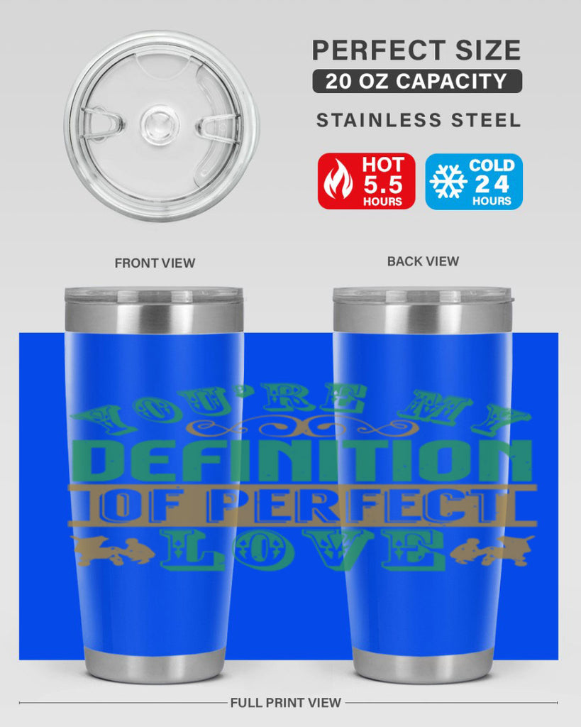 You are my definition of perfect love Style 161#- baby- tumbler