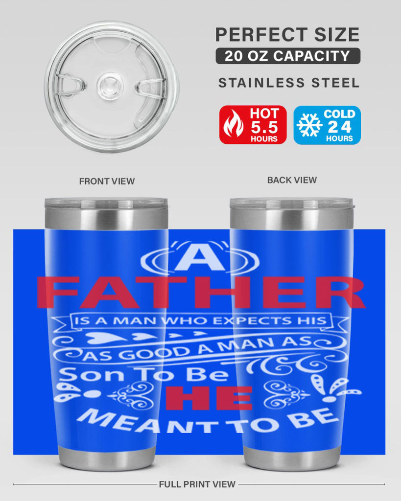 a father 247#- fathers day- Tumbler