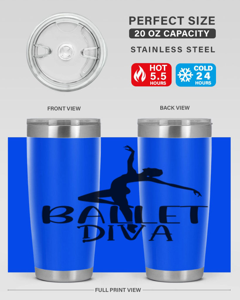 ballet diva6#- ballet- Tumbler
