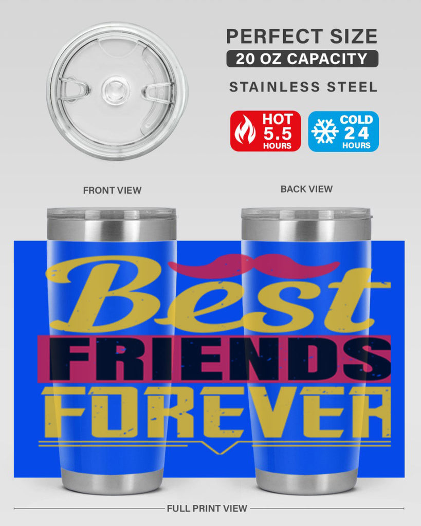 best friends forever 133#- fathers day- Tumbler