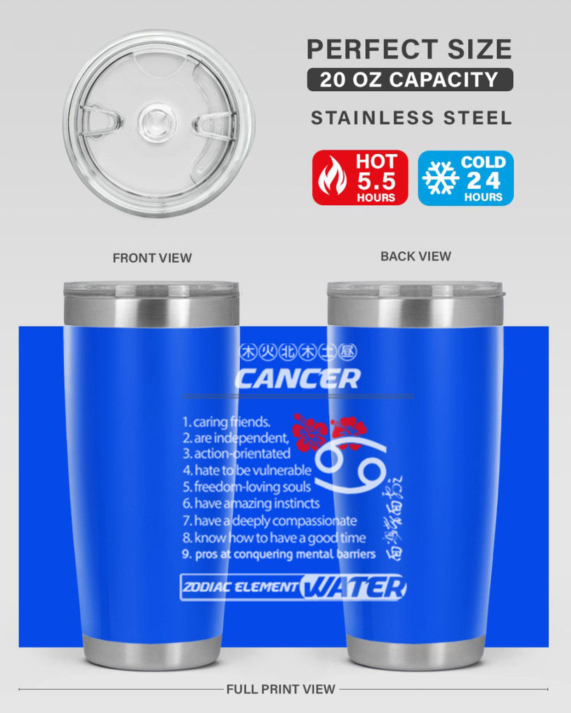 cancer 175#- zodiac- Tumbler