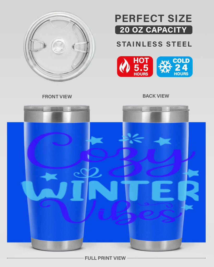 cozy winter vibes 66#- winter- Tumbler