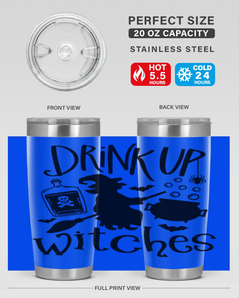 drink up witches 79#- halloween- Tumbler