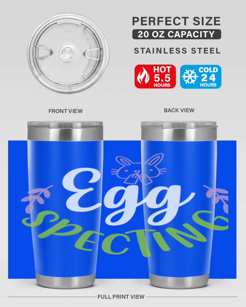 egg spectingggg 85#- easter- Tumbler