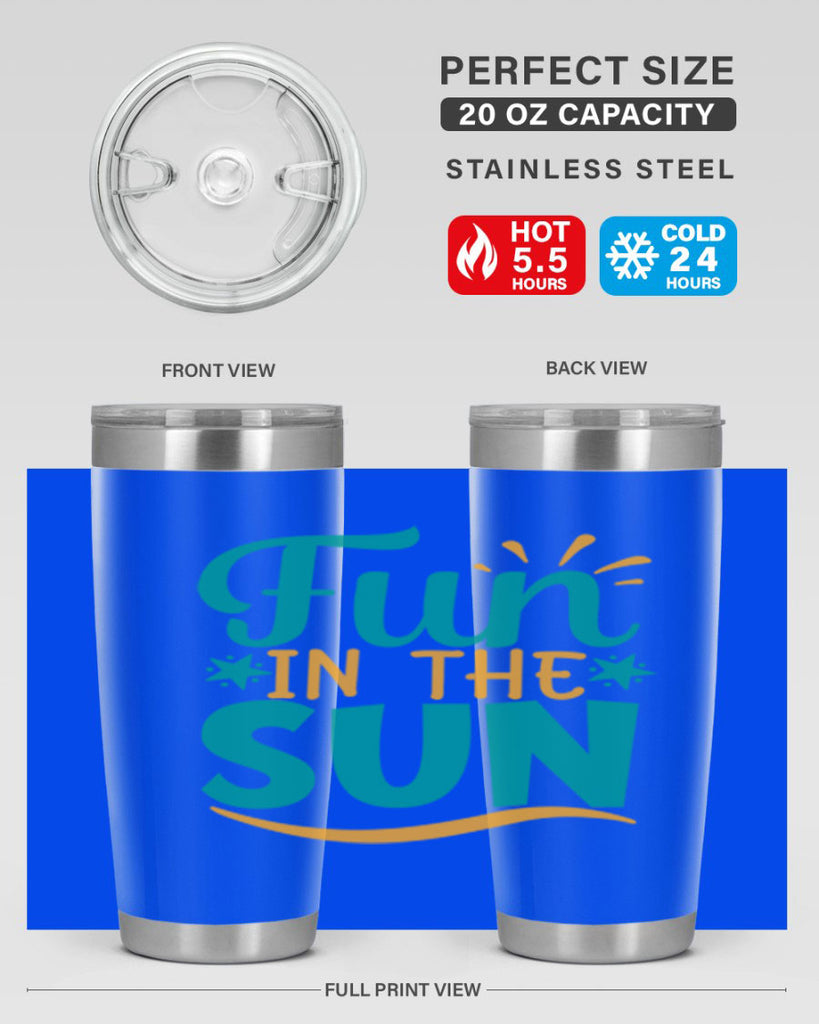 fun in the sun Style 103#- summer- Tumbler
