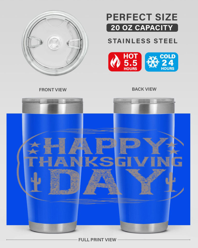 happy thanksgiving day 35#- thanksgiving- Tumbler