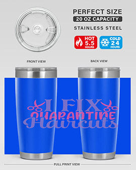 i fix quarantine haircuts Style 51#- corona virus- Tumbler