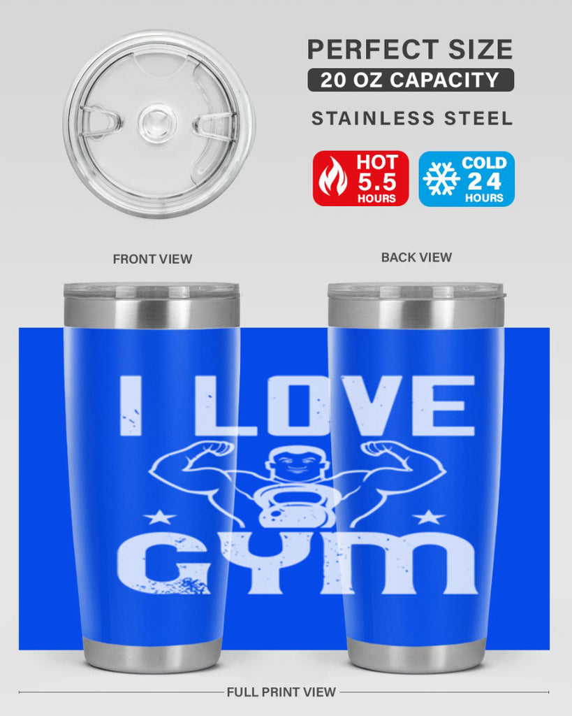 i love gym 88#- gym- Tumbler