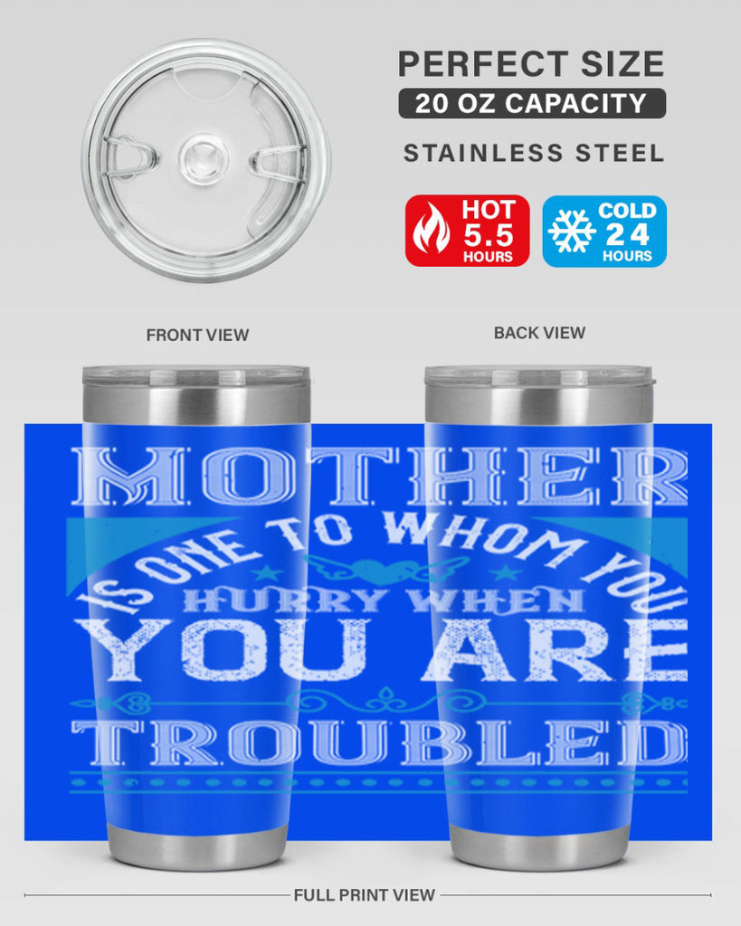 mother is one to whom 67#- mothers day- Tumbler