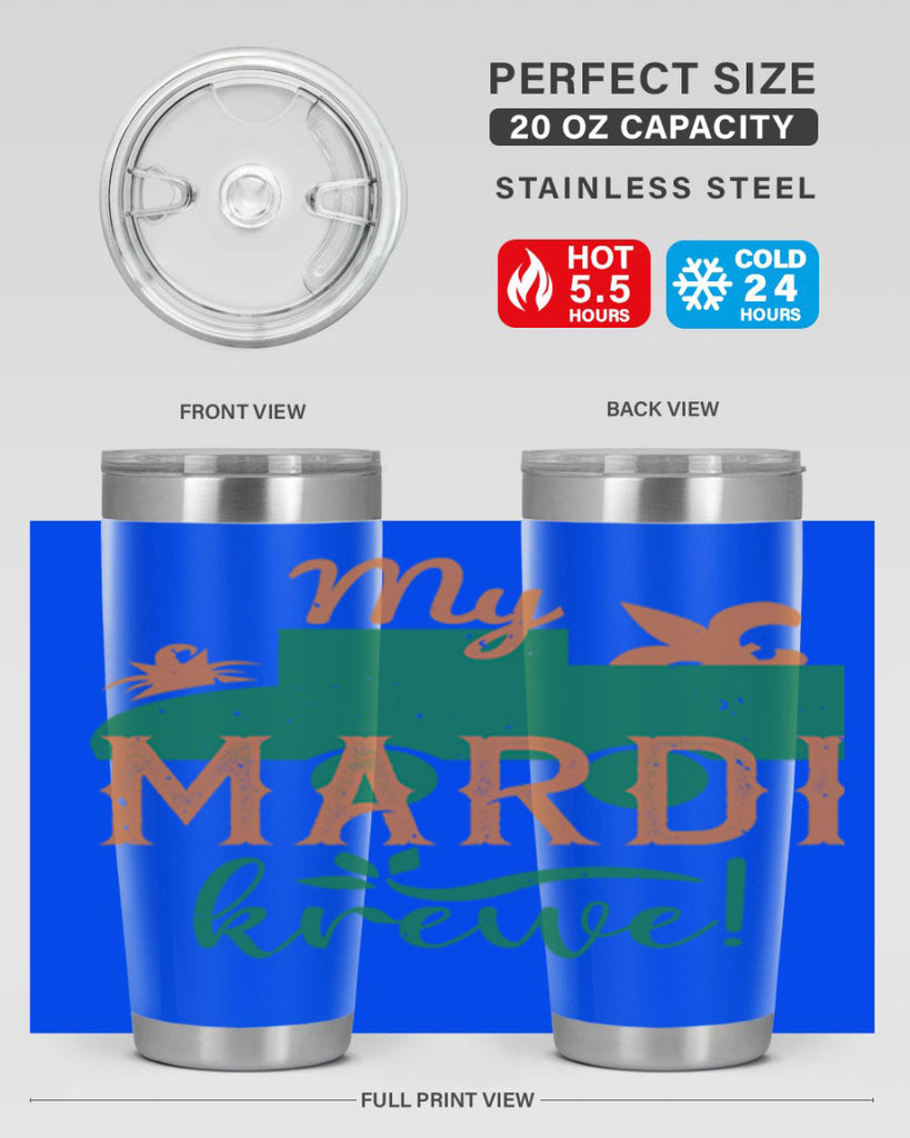 my mardi krewe 43#- mardi gras- Tumbler
