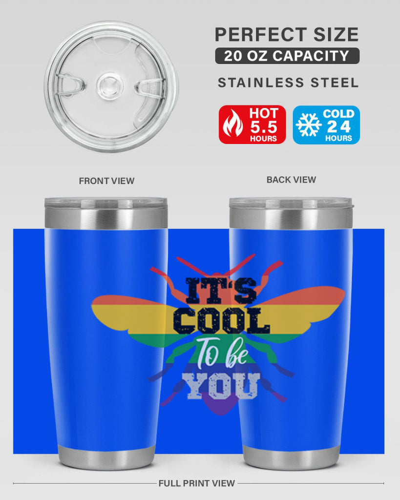 pride bee cool 70#- lgbt- Tumbler
