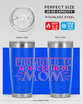 promoted to homeschool mom Style 49#- corona virus- Tumbler
