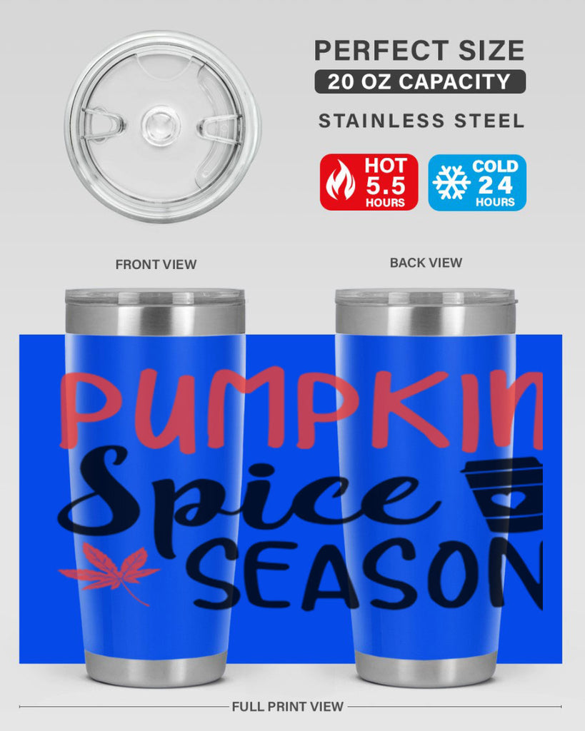 pumpkin spice Season 559#- fall- Tumbler