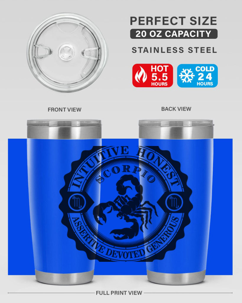 scorpio 31#- zodiac- Tumbler