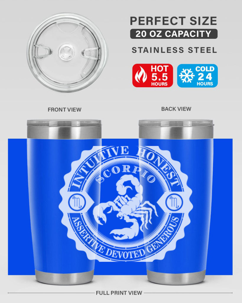 scorpio 32#- zodiac- Tumbler
