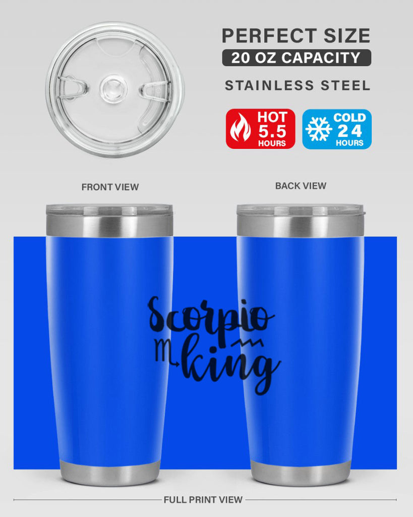 scorpio king 433#- zodiac- Tumbler