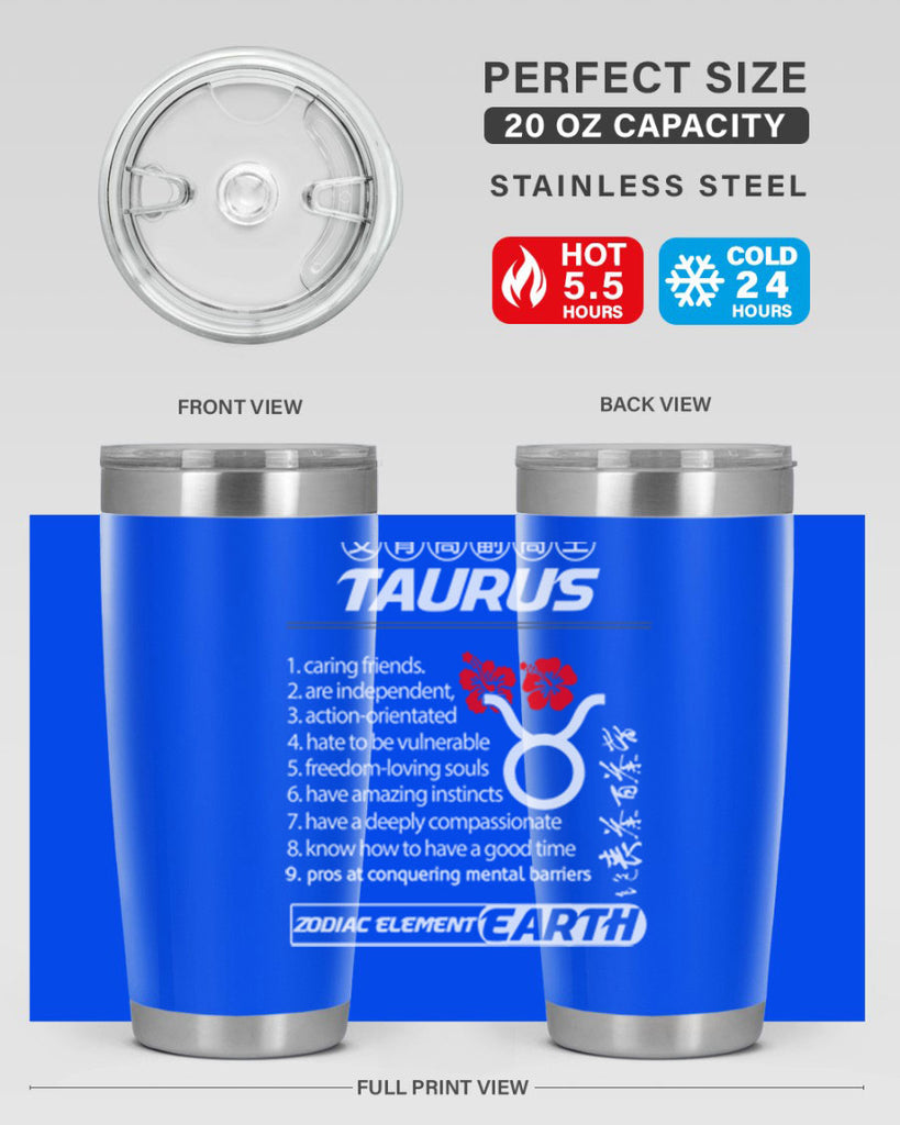 taurus 518#- zodiac- Tumbler