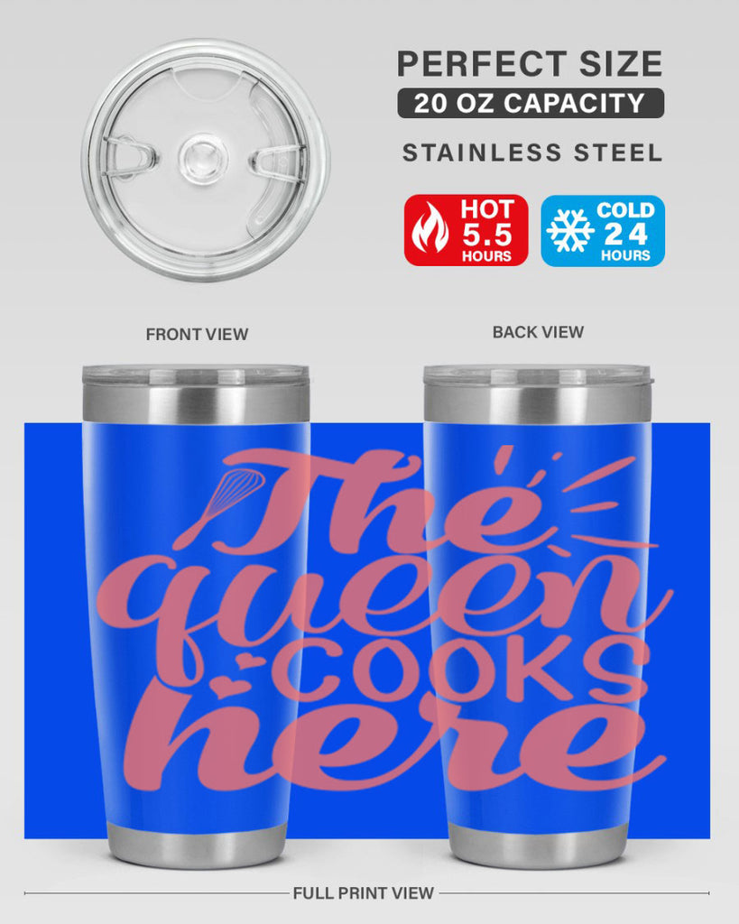 the queen cooks here 9#- kitchen- Tumbler