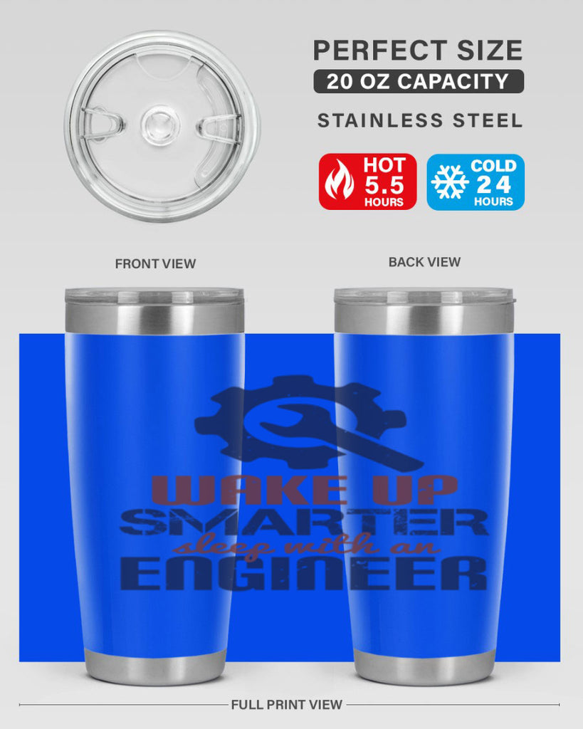 wake up smarter sleep with an engineer Style 31#- engineer- tumbler