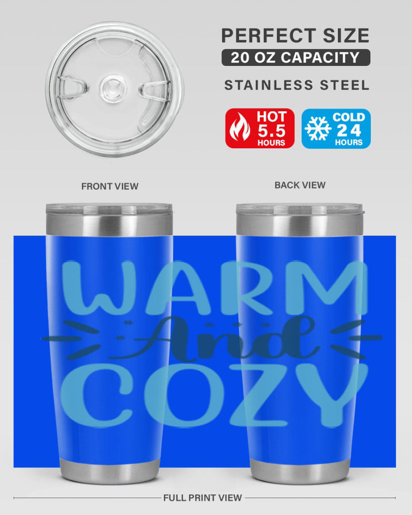 warm and cozy 445#- winter- Tumbler