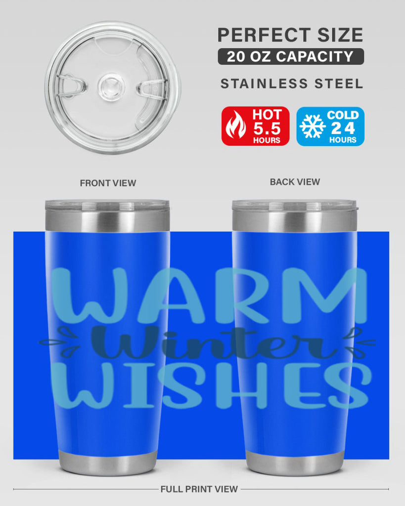 warm winter wishes 455#- winter- Tumbler