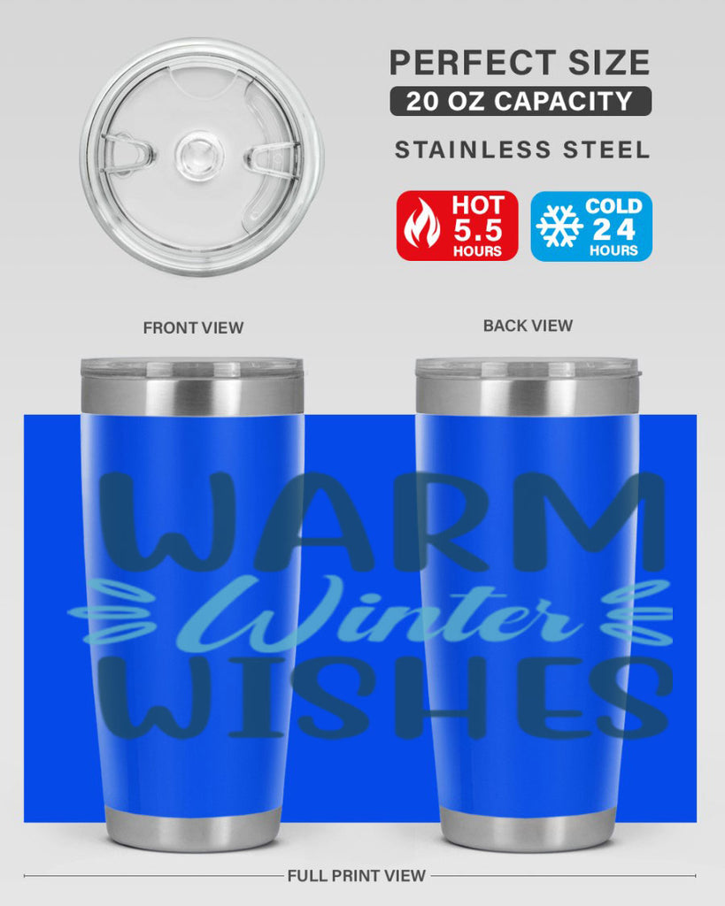 warm winter wishes 456#- winter- Tumbler