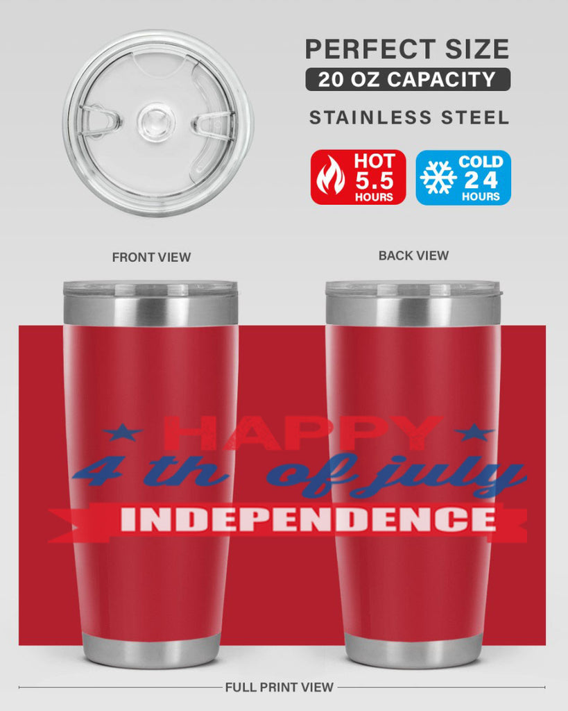 4th of july independence Style 68#- Fourt Of July- Tumbler
