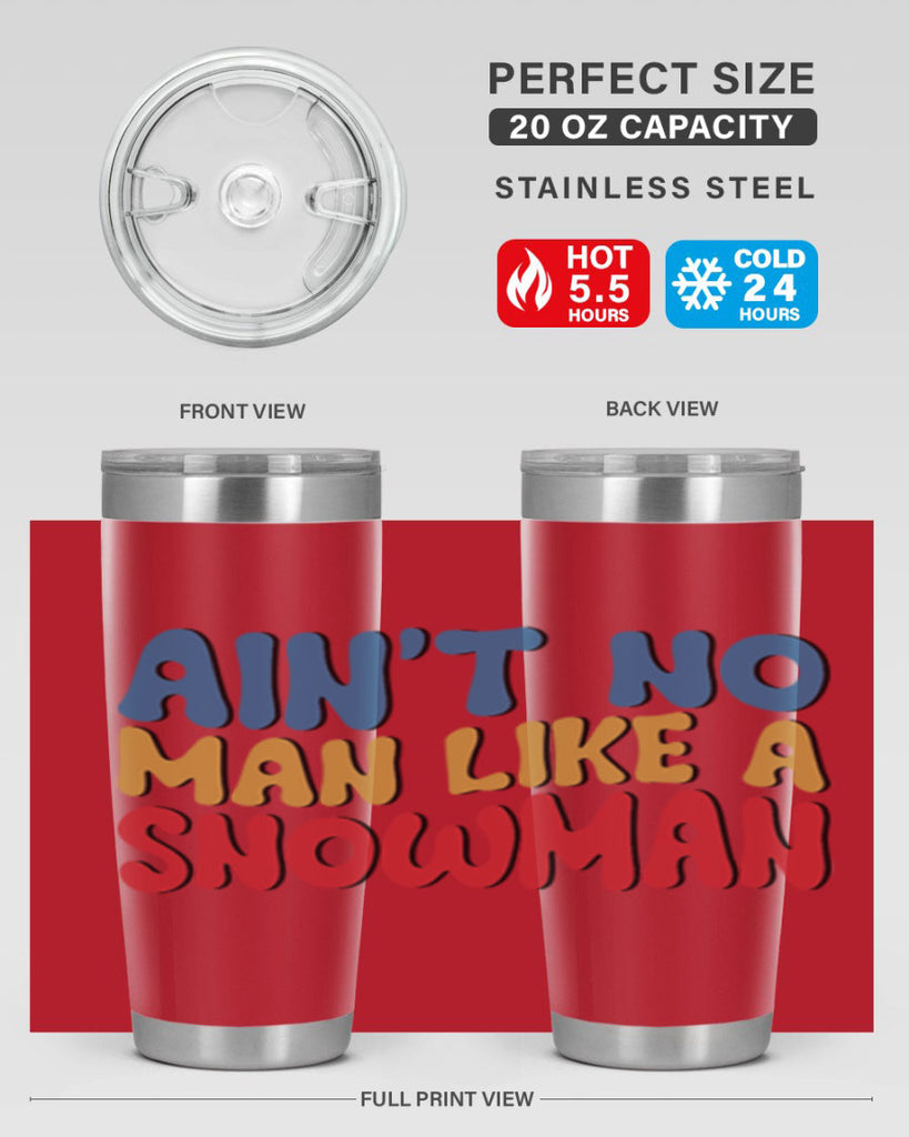 Aint No Man Like a 4#- winter- Tumbler