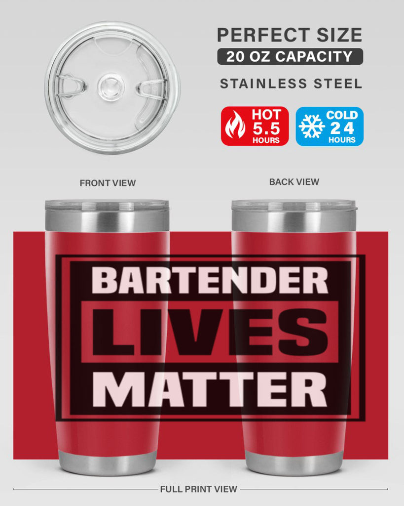 BARTENDER Style 7#- bartender- tumbler