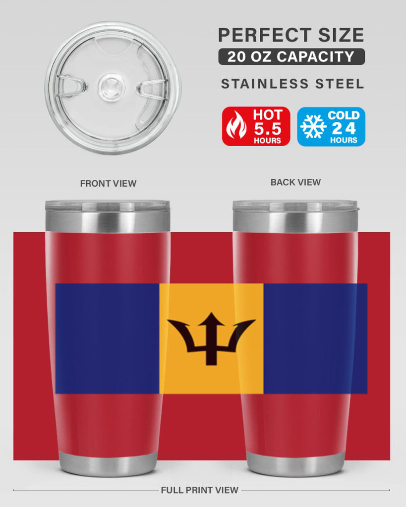 Barbados 183#- world flags- Tumbler