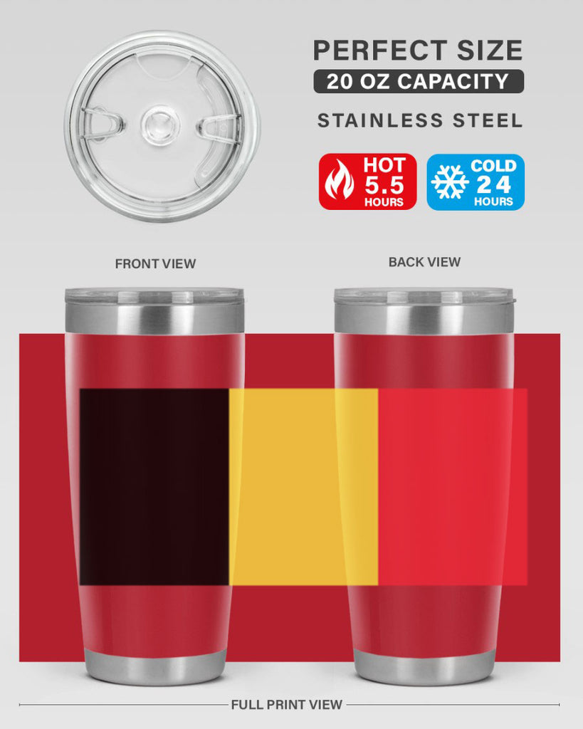 Belgium 181#- world flags- Tumbler