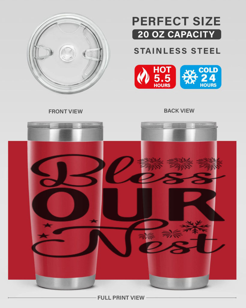 Bless Our Nest 51#- spring- Tumbler