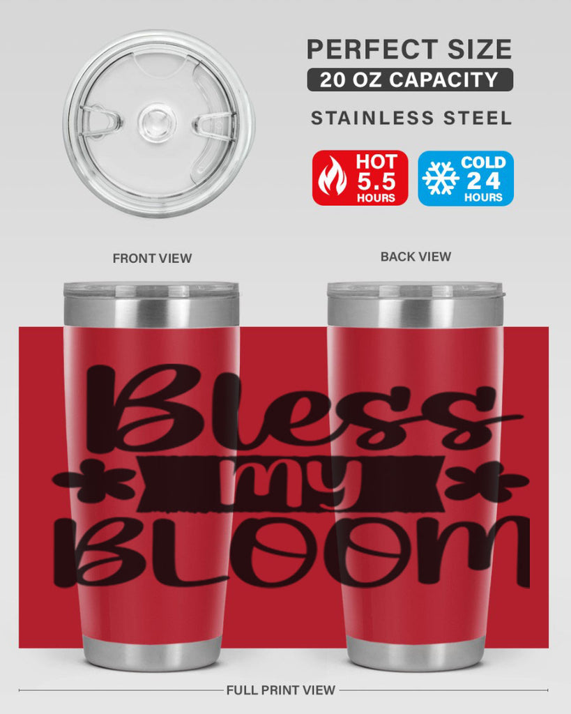 Bless my bloom  design 60#- spring- Tumbler