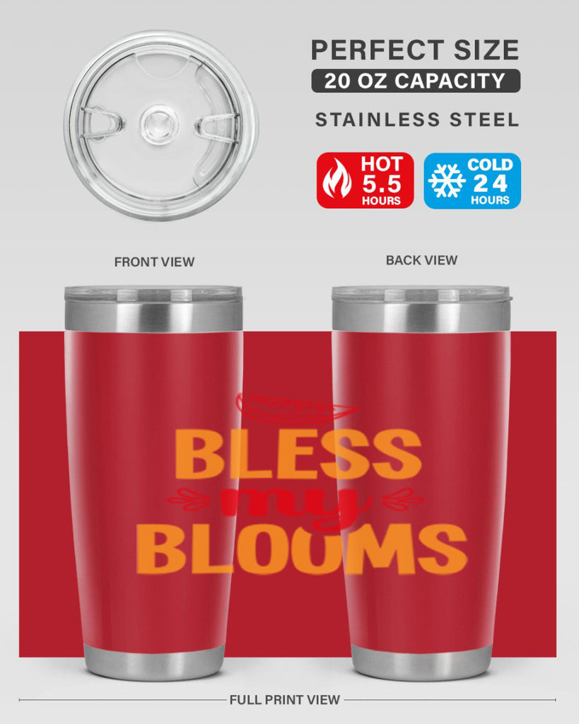 Bless my blooms 41#- spring- Tumbler