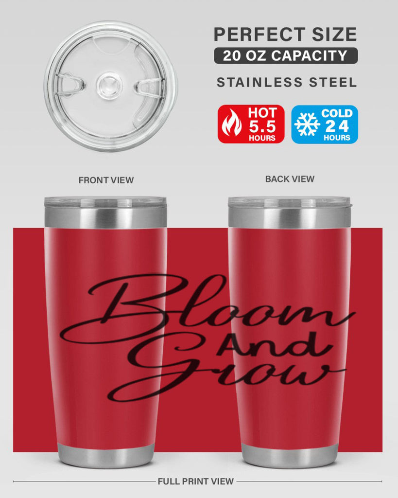 Bloom and grow  83#- spring- Tumbler