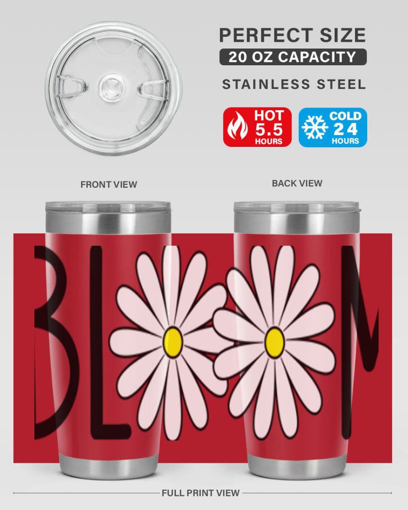 Bloom flowers72#- spring- Tumbler