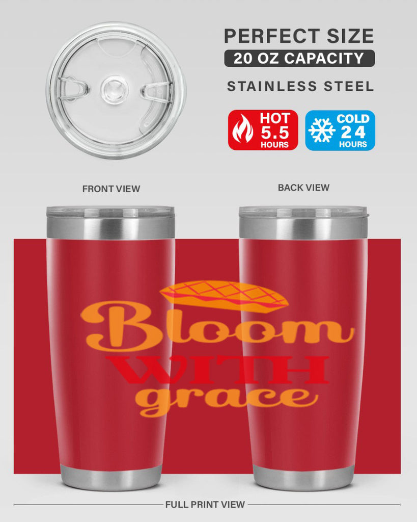 Bloom with grace 81#- spring- Tumbler