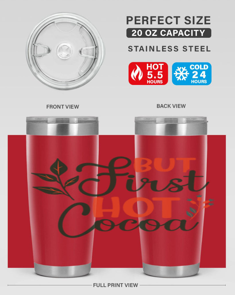 But First Hot Cocoa 34#- winter- Tumbler