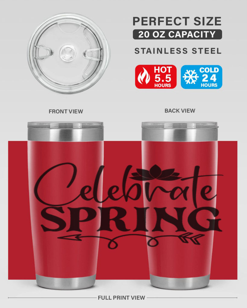 Celebrate spring 2#- spring- Tumbler